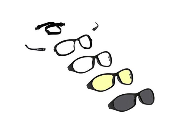 UGLY FISH Sonnenbrille "Cruize RS909", Multi-Lens Pack, kurz gehaltene Bügel, idealer und komfortabler Sitz unter jedem 