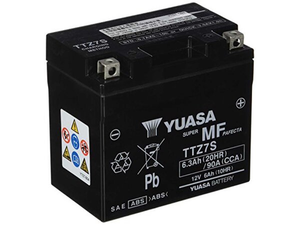 YUASA Batterie "TTZ7S" ETN: 507 902 011 Yuasa, MTF, wa