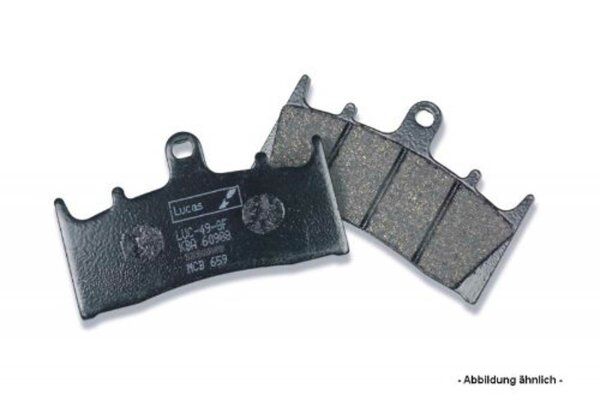TRW Bremsbelag "MCB 631" Satz Typ SRM Sinter