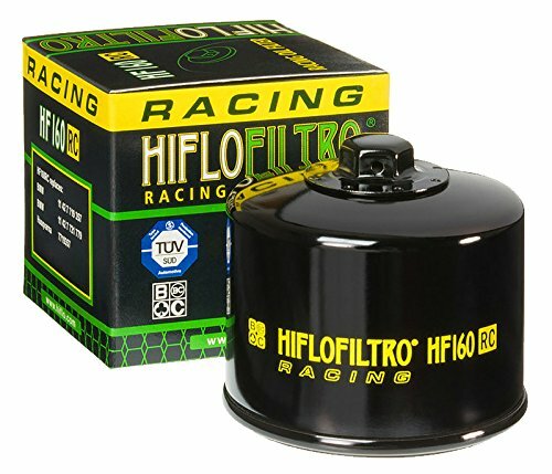 HIFLOFILTRO Ölfilter "Racing", Hochwertiger Ölfilter für den Einsatz auf der Rennstrecke und auf der Straße. Durch das s