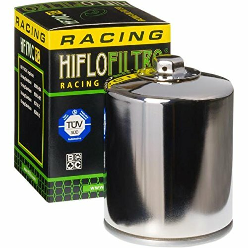 HIFLOFILTRO Ölfilter "Racing", Hochwertiger Ölfilter für den Einsatz auf der Rennstrecke und auf der Straße. Durch das s