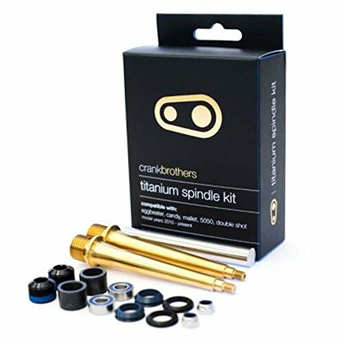 CRANKBROTHERS Achs-Upgrade-Kit, Achsen links/rechts mit einem kompletten Lager Refresh Kit, Kompatibel mit Eggbeater, Ca