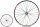 FULCRUM MTB-Laufradsatz "Red Passion 3", Für Scheibenbremse, Felgenbett ungelocht UST-Tubeless kompatibel (Tubeless Read