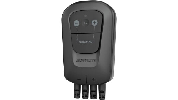 SRAM Blip Box "eTap", Kontrollmodul für bis zu 2 Paare Blips im Triathlon- oder Zeitfahrrad, inkl. Halterung, schwarz