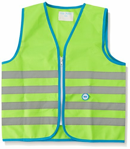 Sicherheitsweste Wowow Fun Jacket für Kinder orange mit Refl.-StreifenGr.S
