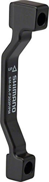 SHIMANO Bremsscheiben Adapter, Für Post-Mount auf Standard Gabel, für 203mm Scheibe