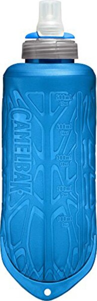 CAMELBAK Trinkflasche "Quick Stow Flask" Mod.17, 500ml, blau, Ultra-kompakt faltbare Softbottle für einfaches und schnel