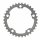 SHIMANO Kettenblatt "105, 5750 Kompakt", 5-Arm, 110mm Lochkreis, 2/10-fach, SB-verpackt, 34Z. silber