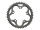 SHIMANO Kettenblatt "105, 5750 Kompakt", 5-Arm, 110mm Lochkreis, 2/10-fach, SB-verpackt, 50Z. silber