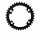 SHIMANO Kettenblatt "105", 5800, 4-Arm, 110mm Lochkreis, 2/11-fach, schwarz, SB-verpackt, 34Z.