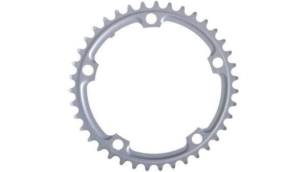 SHIMANO Kettenblatt "FC-2300", 5-Arm, 130mm Lochkreis, 2-/8-fach, SB-verpackt, 39Z., silber