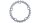 SHIMANO Kettenblatt "FC-2300", 5-Arm, 130mm Lochkreis, 2-/8-fach, SB-verpackt, 39Z., silber