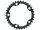 SHIMANO Kettenblatt "Ultegra FC-6750", 10-fach, 5-Arm, 110mm Lochkreis, SB-verpackt, 34Z., grau