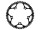 SHIMANO Kettenblatt "Ultegra FC-6601", 10-fach, 5-Arm, 130mm Lochkreis, SB-verpackt, grau, 53Z. (B)