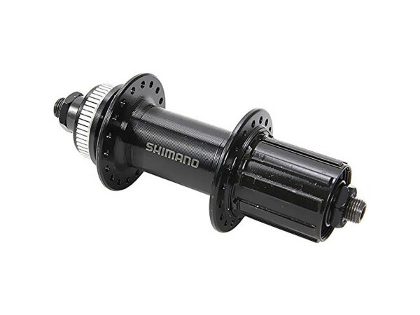 SHIMANO Kassetten-H.R.-Nabe "FH-TX505" Mod.17, SB-verpackt, mit Center Lock Aufnahme, mit Hohlachse / Schnellspanner 170