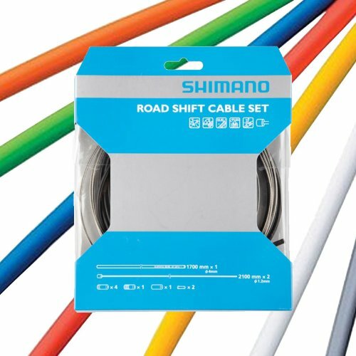 SHIMANO Schaltzugset "Dura Ace BC-9000", Bestehend aus:, 1 Stk. Innenzug Ø 1,2mm x 2100mm, polymerbeschichtet, Edelstahl