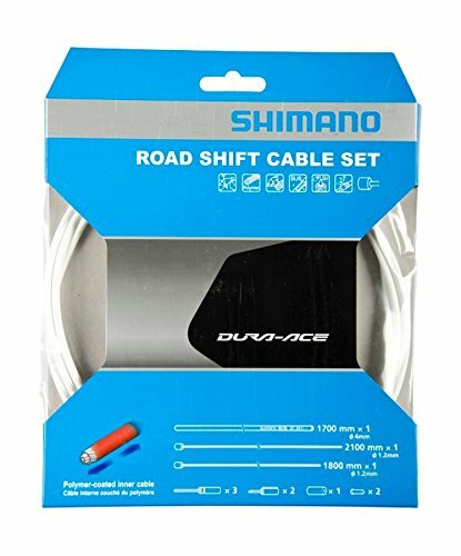 SHIMANO Schaltzugset "Dura Ace BC-9000", Bestehend aus:, 1 Stk. Innenzug Ø 1,2mm x 2100mm, polymerbeschichtet, Edelstahl