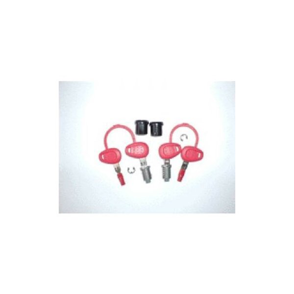 GIVI Schloss, für Koffer E21,E260,E30,E350, E360,E370,E41,V46,E460,E50,E52, E300/B360N/B34/B27NMLA, Satz (2 Stück)