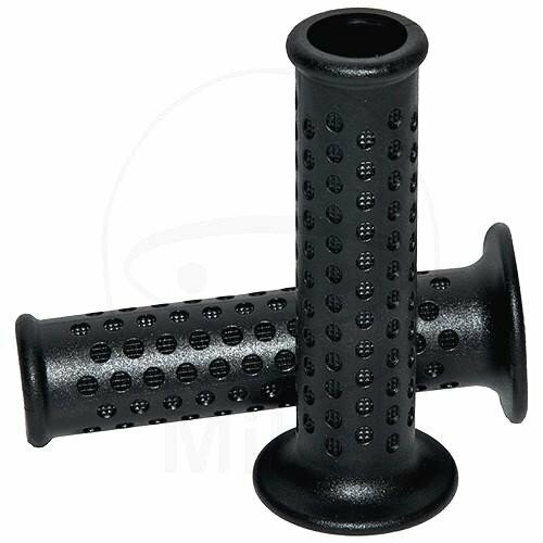 DOMINO Griffgummi "Piaggio Style" Paar, Ø 22/24 mm schwarz, 128 m