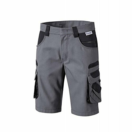 PIONIER Shorts "Tools Bermuda", 65% Polyester, 35% Baumwolle, 285g/m², Mit hochgezogenem Bund, Stretcheinsätze in Schrit