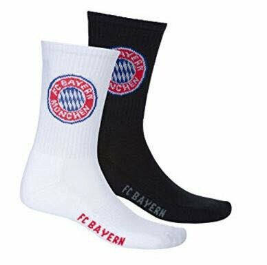 FC Bayern München Sportsocken 2er-Set Gr. 35-38