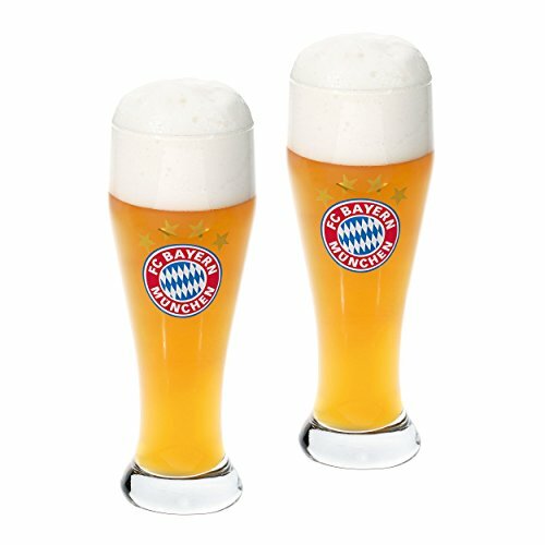 FC Bayern München Weißbierglas 2er-Set 0.5l