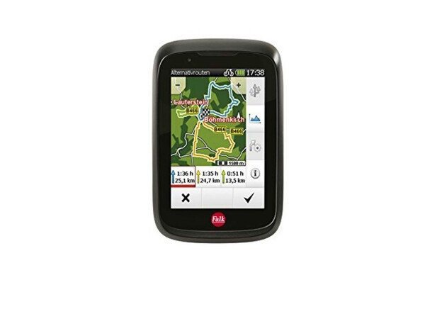FALK Outdoornavigationssystem "Tiger Geo", SB-verpackt, - Bildschirm: 89mm (3,5") kapazitiver Touchscreen, Gewicht: 180g