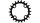 TRUVATIV Kettenblatt "MTB" 4-Arm, für 10-fach SB-v 22 Zähne, (zur