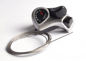 schalthebel shimano tourney sltx50r 7-fach, rechts, 2050mm, si/sw