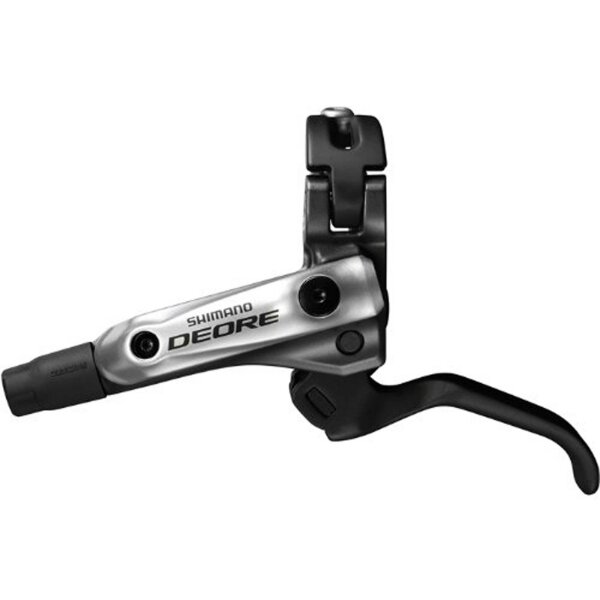 SHIMANO Bremshebel "Deore" BL-M615, SB-verpackt, für hydraulische Scheibenbremsen, 2- Finger, schwarz/silber, links