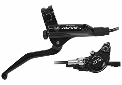 SHIMANO Scheibenbremse "Alfine" BR-S 700 und BL-S 700, Hydraulisch, mit Bremshebel und Leitung, ohne Bremsscheibe, schwa