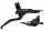 SHIMANO Scheibenbremse "Alfine" BR-S 700 und BL-S 700, Hydraulisch, mit Bremshebel und Leitung, ohne Bremsscheibe, schwa