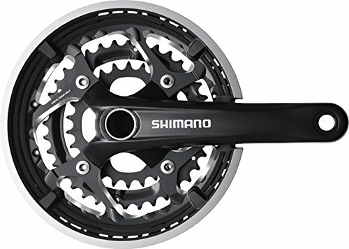 SHIMANO Kettenradgarnitur "FC-T551" Mod.12, 26/36/48Z., Hollowtech II, 170mm Kurbellänge, schwarz, Kettenkasten kompatib