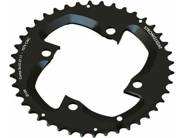 Kettenblatt Stronglight MTB Shimano 2x10 für XT FC M785 4-Arm außen 40(28) Z.