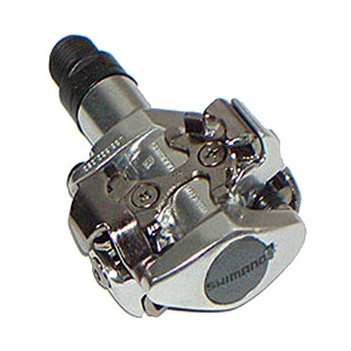 SHIMANO MTB-/Trekking-Systempedal "PD-M505", SPD-System, beidseitig, inkl. Pedalplatten, Offroad Pedal für den Leistungs