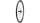 CAMPAGNOLO Renn-Laufrad "Bora One 50 Dark", 50mm Voll-Carbonfelgen, 24,2mm breit, Vorderrad 18 Nirosta Aero Speichen sch