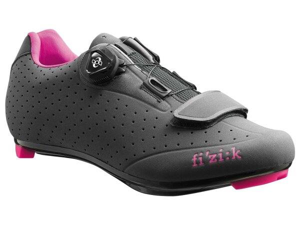 FIZIK Damen-Rennschuh "R5B Donna", Mod.16, Obermaterial: Microtex Laser Perforated, Laufsohle: Carbon verstärktes Nylon,