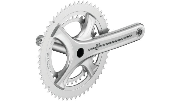 CAMPAGNOLO Kettenradgarnitur "Potenza 11", SB-verpackt, silber, Alu, Power Torque+ mit Lagern, ohne Lagerschalen, 754g, 