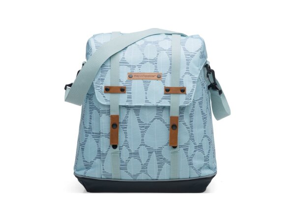 NEW LOOXS Einzelpacktasche "Alba Single", Volumen: ca. 17l, Maße: 32 x 35 x 16cm, Aus wasserabweisendem Polyester, Druck
