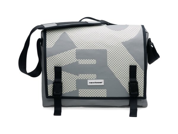 NEW LOOXS Büro- und Schultasche "Postino Office", Volumen: 14l, Maße: 38 x 30 x 12cm, Sportliche Schultertasche mit vers