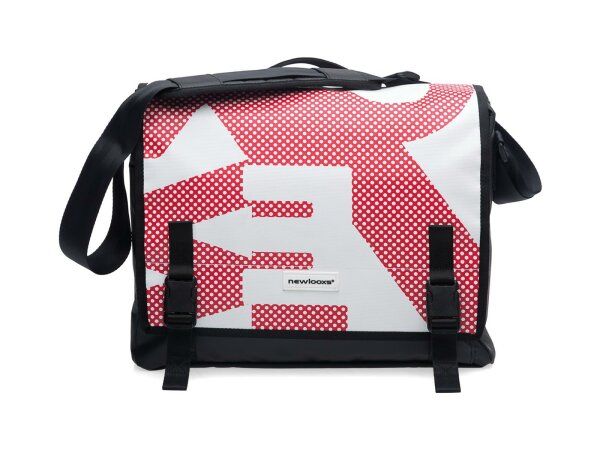 NEW LOOXS Büro- und Schultasche "Postino Office", Volumen: 14l, Maße: 38 x 30 x 12cm, Sportliche Schultertasche mit vers