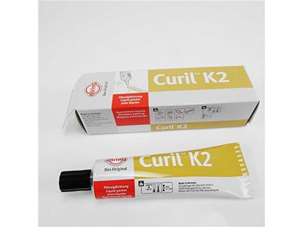 ELRING Dichtmasse "Curil K2", Nicht aushärtende, temperaturbeständige Dichtmasse, Hochtemperatur-Dichtmasse auf Kunsthar
