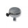 ding-dong glocke basil noir silver metallic, ø 60mm, sb-karte
