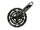 KRG SR-Suntour CW14 XCR6-T 44/32/22 Z. schwarz, 175mm, 4-kant