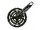 KRG SR-Suntour CW14 XCR6-T 48/36/26 Z. schwarz, 175mm, 4-kant