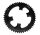 kettenblatt stronglight dura-ace 110mm komp.fc-9000+di2, innen 38z,11-fach alu