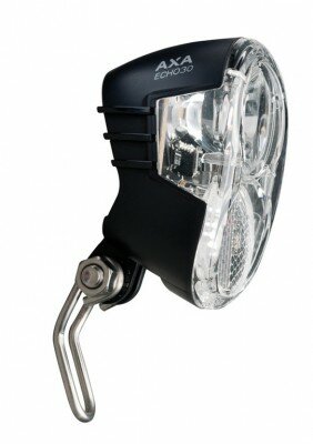 Scheinwerfer AXA Echo 30 Steady f.Nabendynamo mit Halter und Kabel