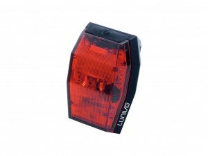 LED-Batterie-Rückleuchte Lynx R mini Lunivo schwarz