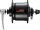 vr-nabendynamo shimano dhc3000 100mm, 36 loch, schwarz, snsp