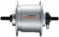 VR-Nabendynamo Shimano DHC3000 100mm, 36 Loch, silber, SNSP
